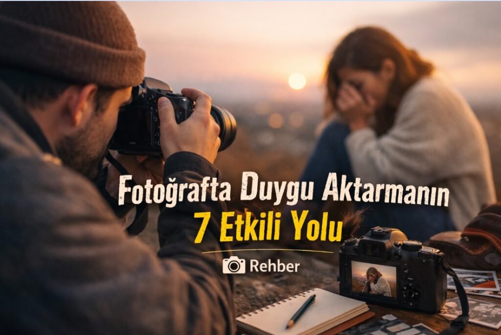 Fotoğrafta duygu aktarma teknikleri ile duygusal an yakalayan fotoğrafçı